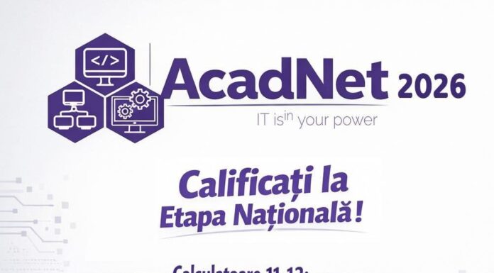 Doi elevi de la „Magheru”, din nou la etapa națională a olimpiadei AcadNet