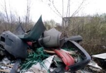 Târgujian amendat pentru deșeurile abandonate