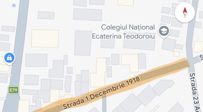 Târgu Jiu: Lucrări de reparații pe strada 1 Decembrie 1918