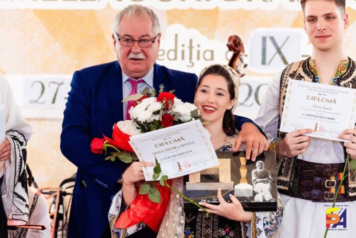 Daria Elena Cojocaru, marea câștigătoare a Festivalului „Meleaguri Brâncușiene”