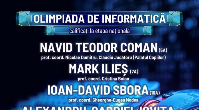 24 de elevi din Gorj, calificați la Olimpiada Națională de Informatică