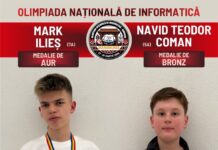 Premii și medalii pentru elevii gorjeni la Olimpiada Națională de Informatică