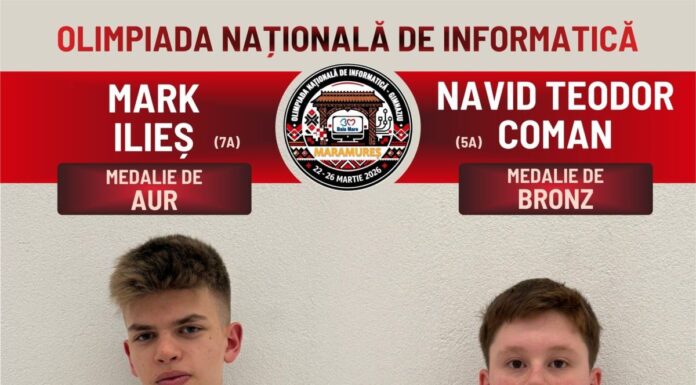 Premii și medalii pentru elevii gorjeni la Olimpiada Națională de Informatică