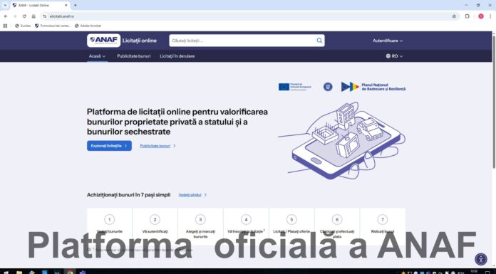 ANAF: Bunurile confiscate și sechestrate, scoase la vânzare online