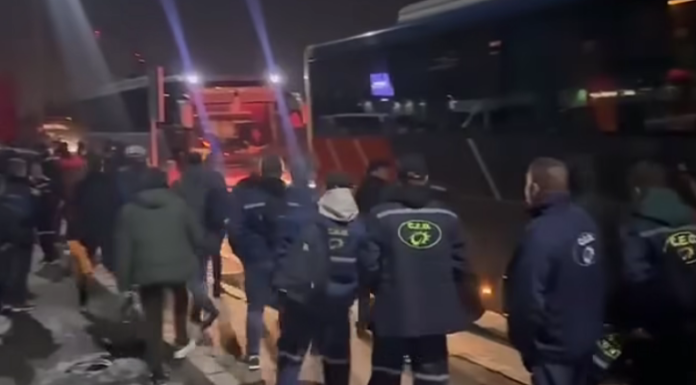 Minerii au plecat la București