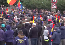 O mie de mineri, la protestul din Capitală: ,,Vor fi oameni care vor intra în greva foamei”