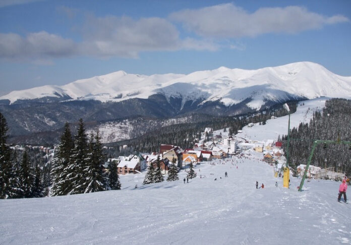 E iarnă din nou la munte!