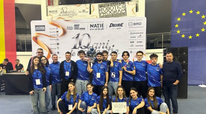 Premiul I pentru echipa de robotică a CNTV