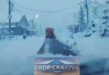 Zăpadă de peste 35 cm la Rânca