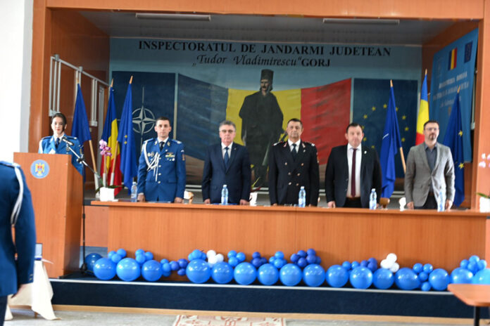 Jandarmeria Română, sărbătorită și în Gorj! S-au împlinit 176 de ani de la înființare