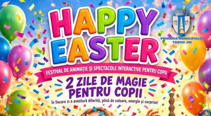 Două zile de distracție pentru copii, la Târgu Jiu