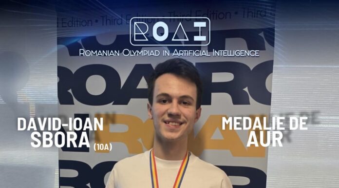 Medalie de aur pentru un elev din Gorj