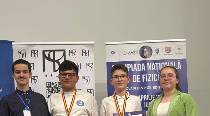 Premii pentru elevii gorjeni la Olimpiada Națională de Fizică