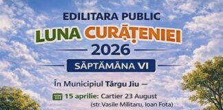 Continuă acțiunile din „Luna Curățeniei” în Târgu Jiu