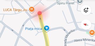 Târgu Jiu: Continuă lucrările pe strada 1 Decembrie 1918