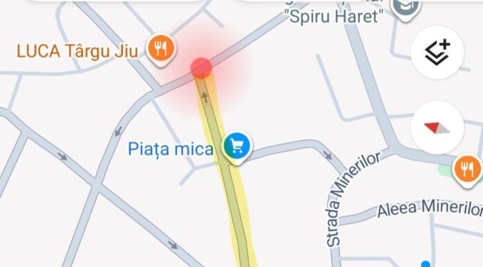 Târgu Jiu: Continuă lucrările pe strada 1 Decembrie 1918