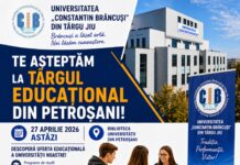 UCB Târgu Jiu, prezentă la Târgul Educațional de la Petroșani