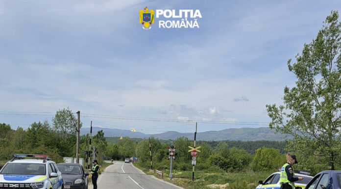 Polițiștii, în acțiune la trecerile de cale ferată