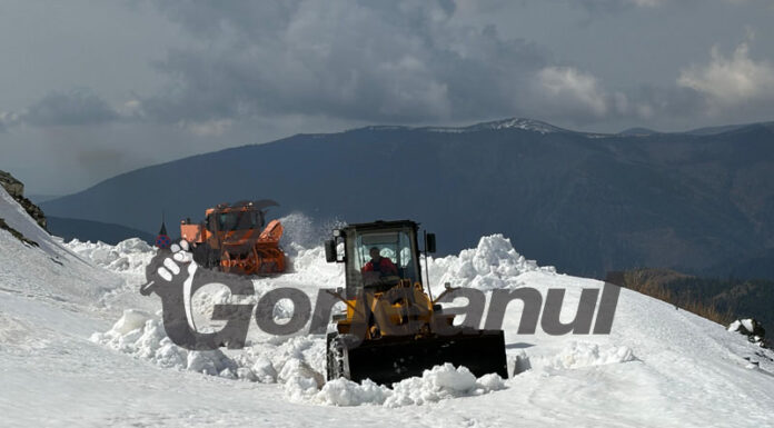 VIDEO: Deszăpezirea de pe Transalpina gata până la 1 Mai?