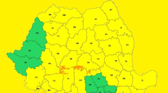 Vremea se strică brusc: vânt puternic, ninsori și viscol
