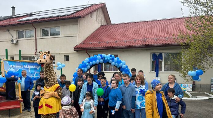 FOTO/VIDEO: Punte între suflete la CSCCH Târgu Jiu: emoție și solidaritate de Ziua Autismului