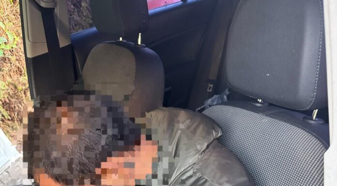 FOTO: Hoț reținut la Târgu-Jiu: A adormit în mașina din care voia să fure