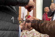 Concurs de ciocnit ouă de gâscă la Baia de Fier! Campionul a recidivat!