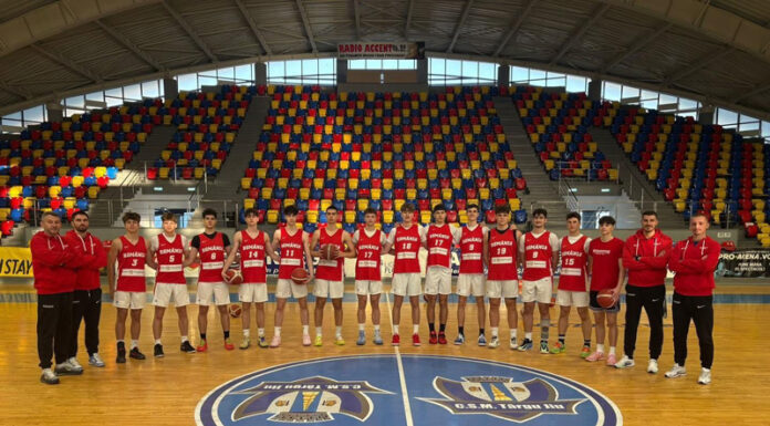 Naționala U16, din nou la Târgu Jiu