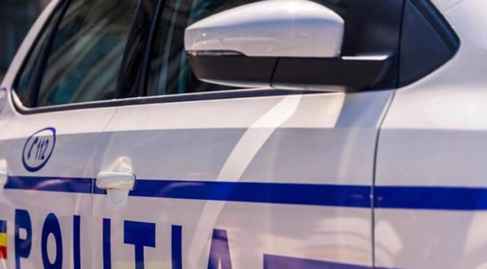 Bărbat lovit cu pumnul în față, pe o stradă din Târgu-Jiu