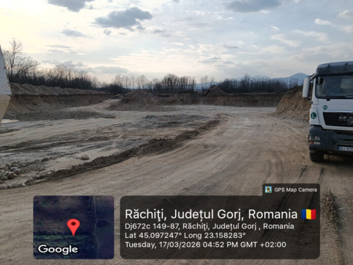 Balastieră din Runcu, amendată cu 80.000 de lei