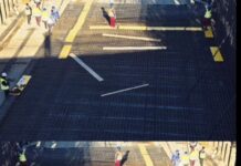 Stadiul lucrărilor la pasajul din zona Ana Ipătescu