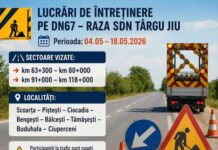 Lucrări pe drumurile naționale din județ