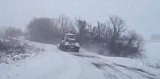 Gorj: Cod portocaliu de viscol la munte