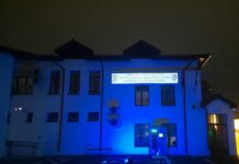 Gorjul, în albastru pentru Ziua Autismului