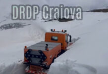 Zăpadă de peste 3 metri. Transalpina rămâne închisă
