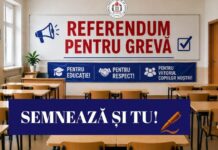Profesorii gorjeni strâng semnături pentru grevă. „Este momentul solidarității”