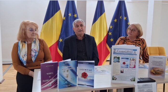 Lansarea volumului de poeme „Licențiat în iubire” și în județul Gorj