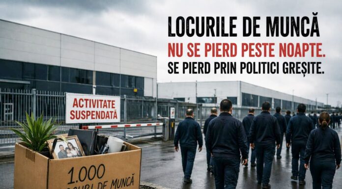 Locurile de muncă nu se pierd peste noapte. Se pierd prin politici greșite