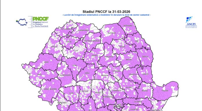 ANCPI: 324 de comune, înregistrate gratuit pentru cetățeni