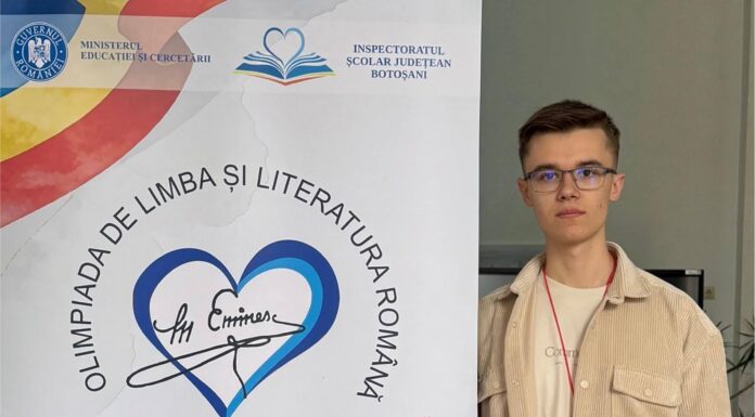 Elev din Târgu Jiu, premiul I la Olimpiada Națională de Limba Română