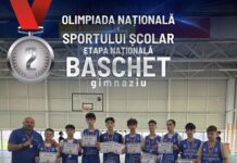 Locul II la baschet pentru elevii CNTV Târgu Jiu