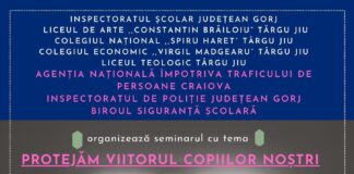 Târgu Jiu: Seminar pentru părinți despre prevenirea traficului de persoane