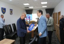 Șeful FRF, Răzvan Burleanu, vizită la Târgu Jiu
