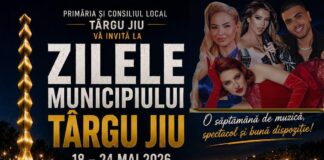 Încep Zilele Municipiului Târgu Jiu