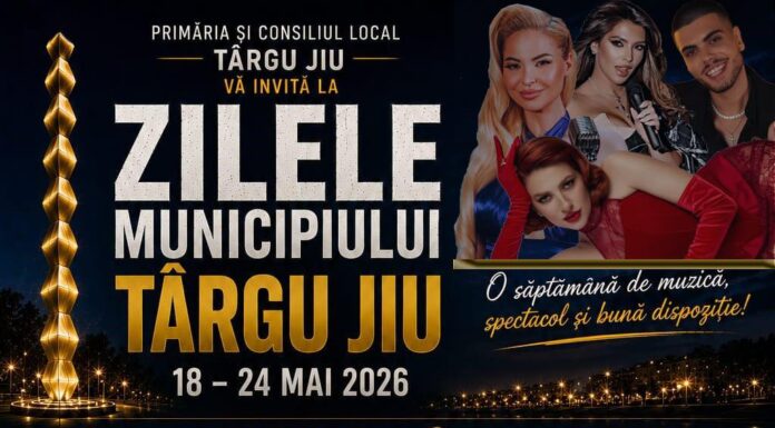 Încep Zilele Municipiului Târgu Jiu