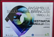 Municipiul Târgu Jiu, locul 2 în competiția „Destinația Anului 2026”