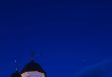 Procesiune religioasă pe străzile din Târgu Jiu