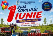 Zi plină de surprize pentru copii, de 1 Iunie, la Târgu Jiu