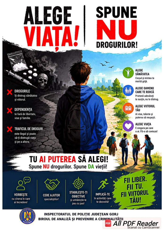 Polițiștii lansează campania ,,Adevărata putere este să spui NU!”
