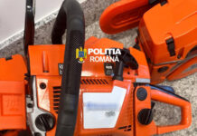 Drujbe și bormașini, în valoare de 10.000 de lei, confiscate de polițiști